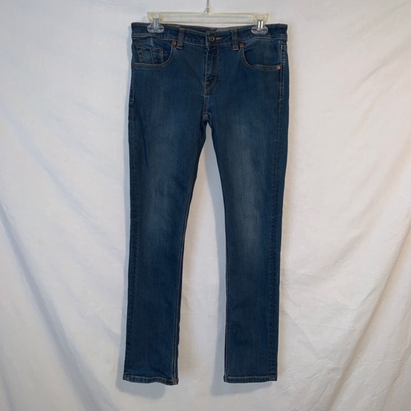 Volcom 2x4 Jean Skinny Stretch Jeans Size 30 Fits Boys Size 16/18 - Picture 1 of 8